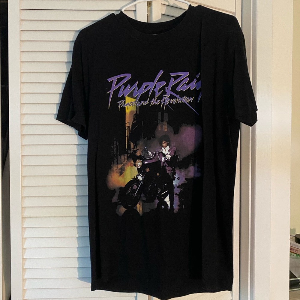 Prince purple rain t-shirt